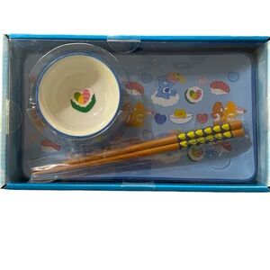Care Bears Ceramic Sushi Plate Set
